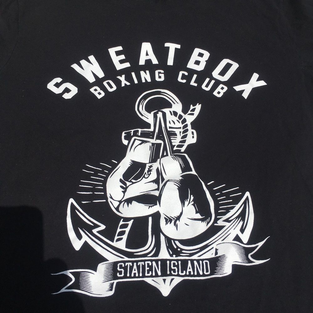 Vintage Sweatbox Boxing Club Staten Island T-Shirt